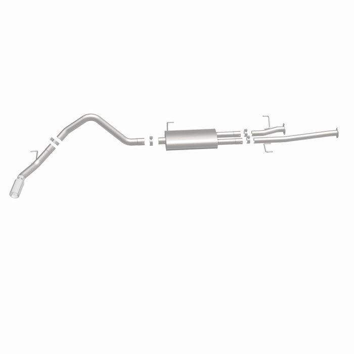 MagnaFlow Fits 14 Toyota Tundra V8 4.6L/5.7L Stainless Cat Back Exhaust Side