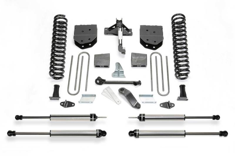 Fabtech Fits 08-16 Ford F250/350 4WD 4in Basic System W/dl Shocks