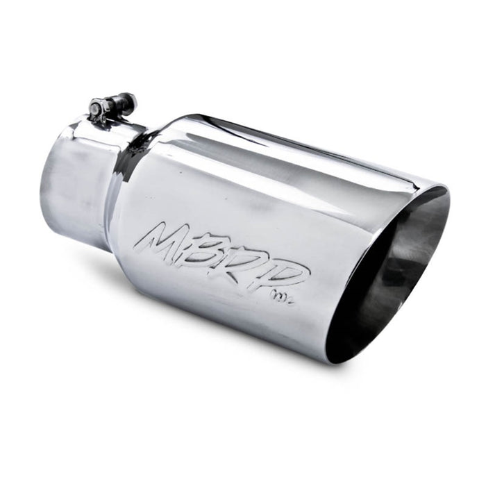 MBRP Fits Universal Tip 6 O.D. Dual Wall Angled 4 Inlet 12 Length