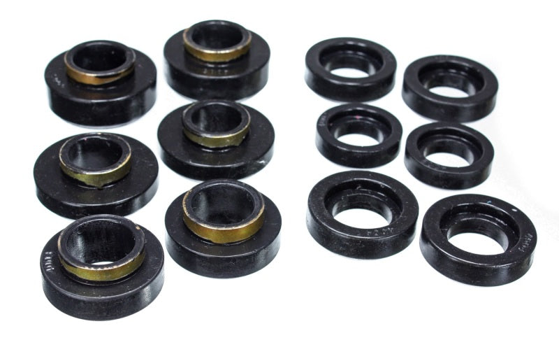Fits Energy Suspension GM Black Body To Frame Mount And Radiator Support Bushing