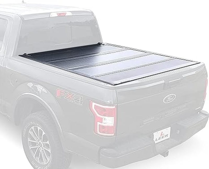 LEER Fits 2017+ Ford Super Duty HF650M 6Ft9In Tonneau Cover - Folding