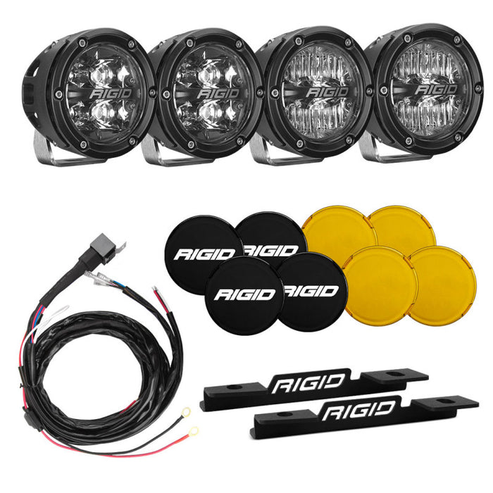 Fits Rigid Industries 2021 Ford Bronco A-Pillar Light Kit (Incl. 360-spot And