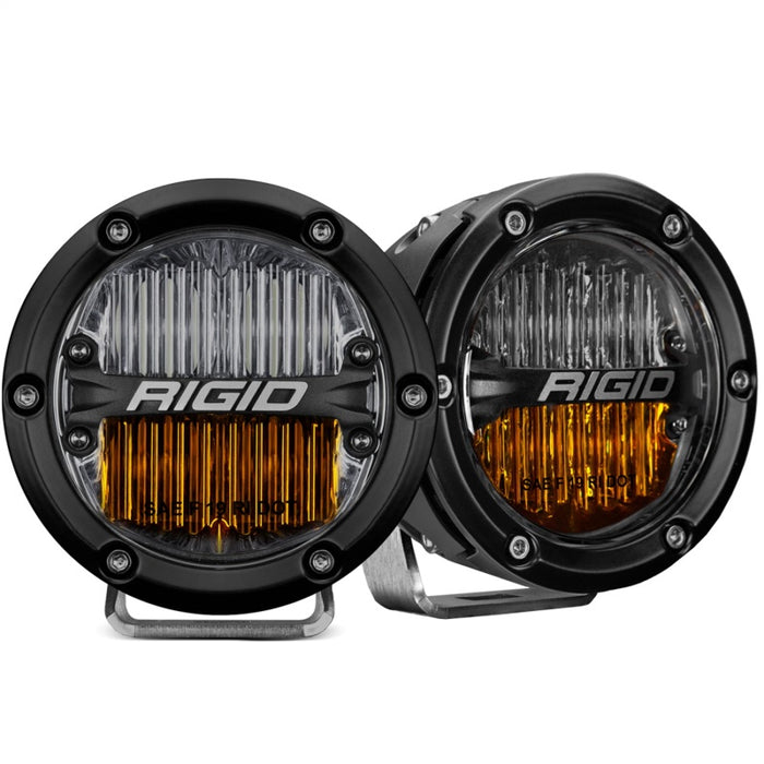 Fits Rigid Industries 360-Series SAE Fog Yellow/White Pair