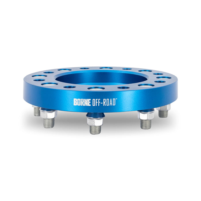 Mishimoto Borne Off-Road Fits Wheel Spacers 8x165.1 116.7 32 M14 Blue