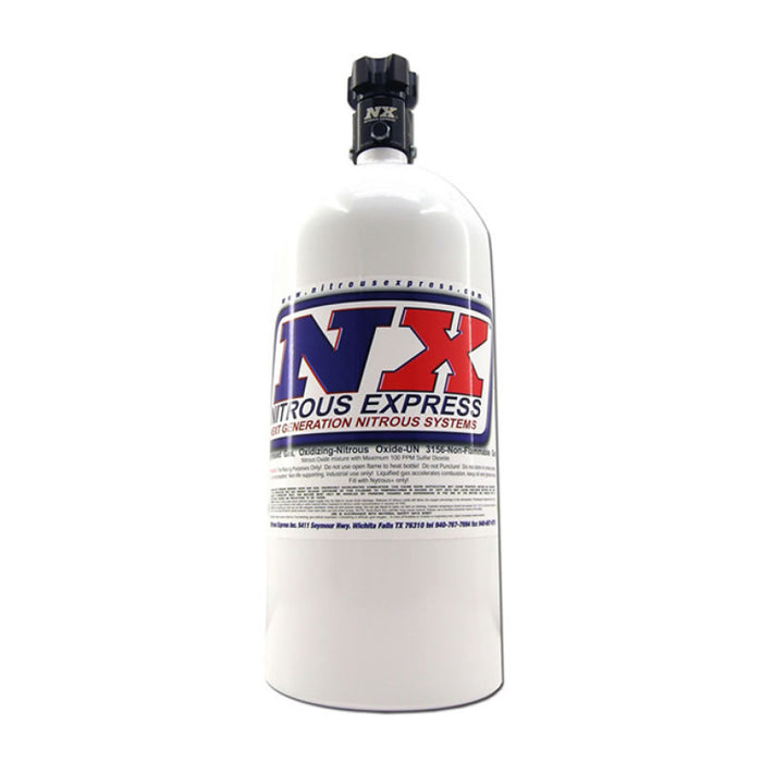 Nitrous Fits Express 10lb Bottle W/lightning 500 Valve (6.89 Dia X 20.19 Tall)