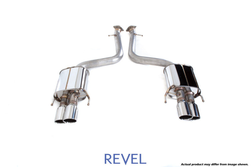 Revel Fits Medallion Touring-S Catback Exhaust - Dual Muffler / Quad Tip / Rear