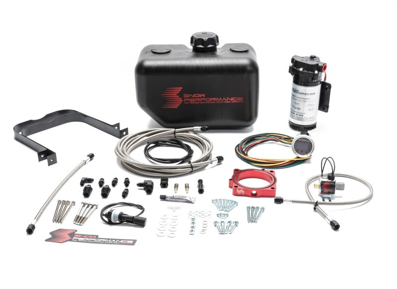 Fits Snow Performance 08+ Charger Stg 2 Boost Cooler F/I Water Injection Kit (SS