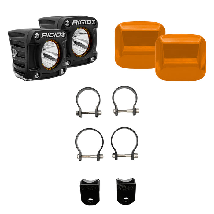 Fits Rigid Industries Side-by-Side Revolve A-Pillar Light Kit