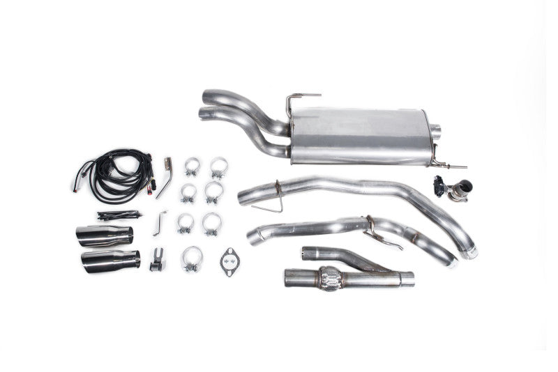 ROUSH Fits 2015-2020 Ford F-150 2.7L/3.3L/3.5L/5.0L Active Cat-Back Exhaust Kit