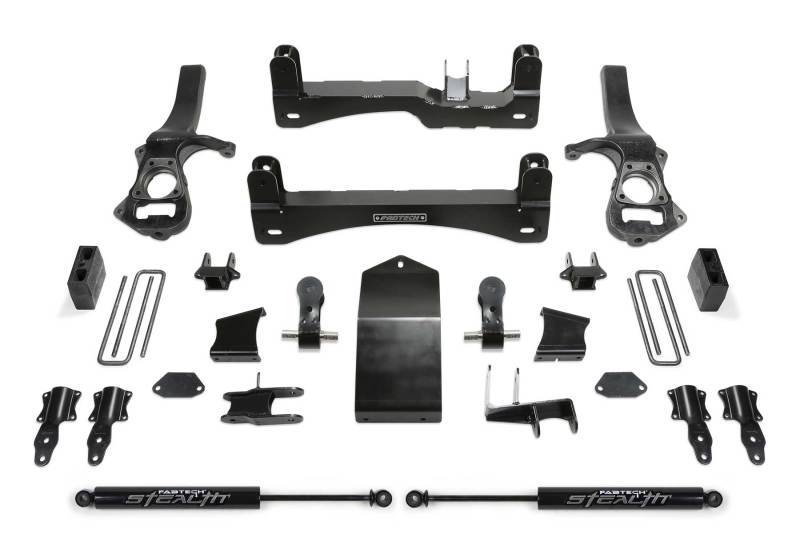 Fabtech 2019 GM Fits K1500 Trail Boss/AT4 4WD 4in Basic System W/rear Stealth