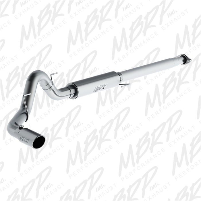 MBRP Fits 2015 Ford F-150 2.7L / 3.5L EcoBoost 4in Cat Back Single Side Alum