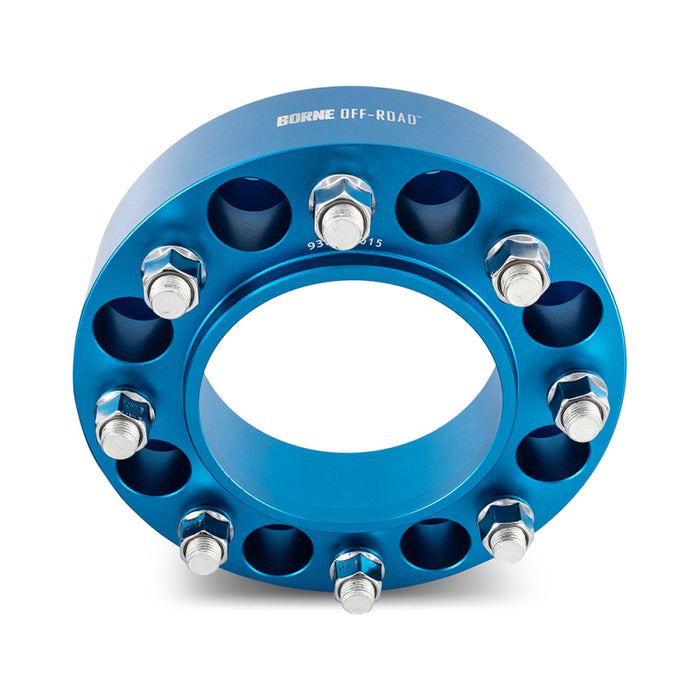 Mishimoto Borne Off-Road Fits Wheel Spacers 8x165.1 116.7 50 M14 Blue