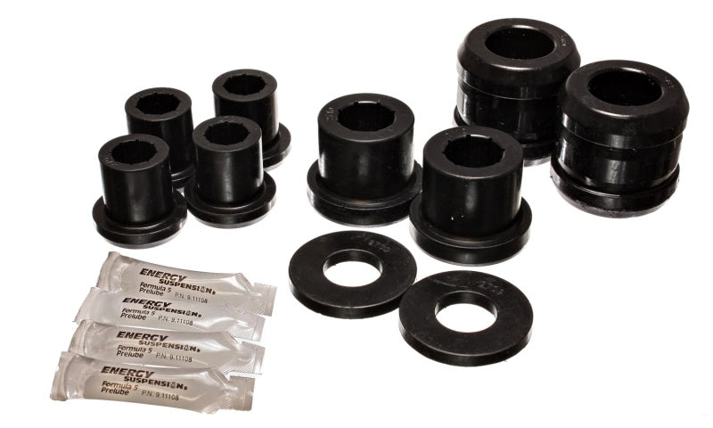 Fits Energy Suspension 04-07 Mazda RX8 Black Front Control Arm Bushing Set