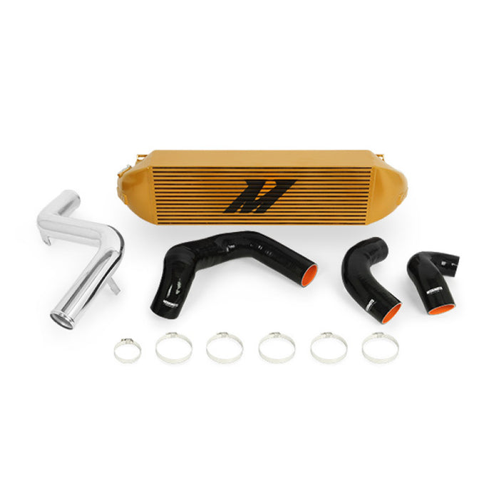 Mishimoto Fits 2013+ Ford Focus ST Gold Intercooler W/ Polished Pipes