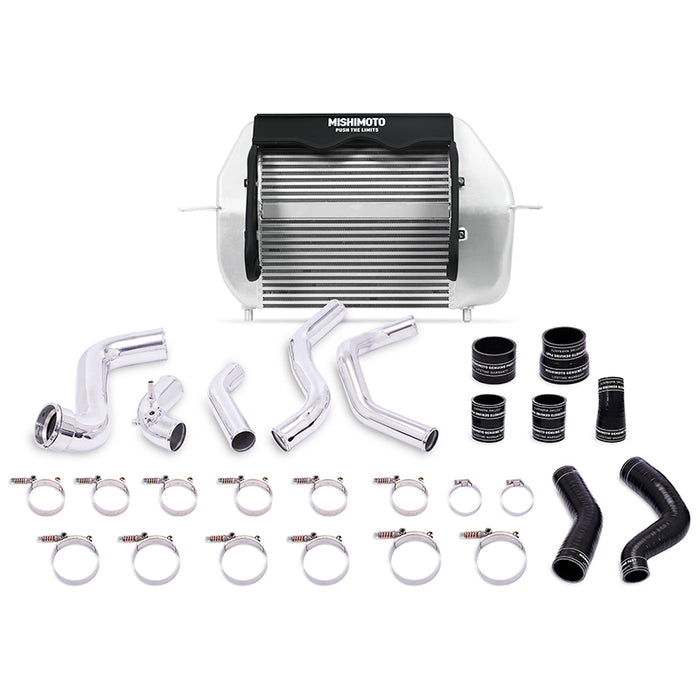 Mishimoto Fits 2011-2014 Ford F-150 EcoBoost Silver Intercooler W/ Polished