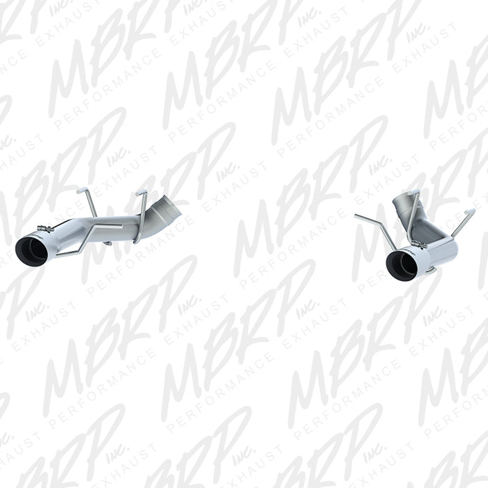 MBRP Fits 2011-2014 Ford Mustang GT 3in Dual Axle Back Muffler Delete - T304