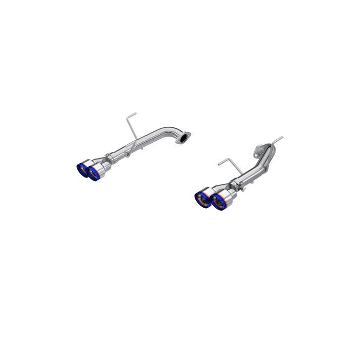 MBRP T304 Stainless Steel, 2.5in Axle-Back, Dual Split Rear, Fits Quad BE Tips,