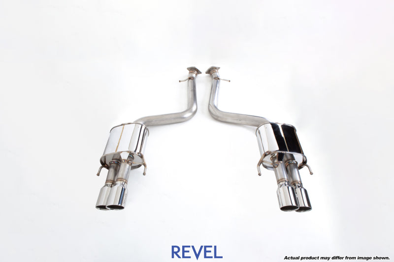 Revel Fits Medallion Touring-S Catback Exhaust - Dual Muffler / Quad Tip / Rear