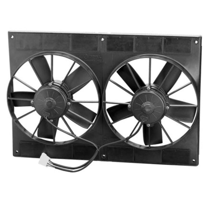 SPAL 2720 CFM 11in Dual Fits High Performance Fan - Pull