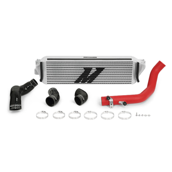 Mishimoto Fits 2017+ Honda Civic Type R Intercooler Kit - Silver Intercooler Red