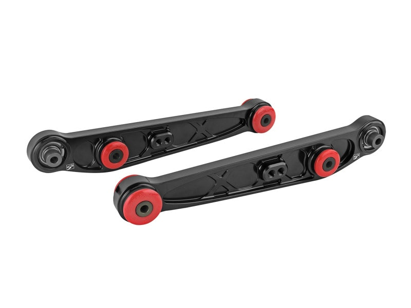 Skunk2 Honda/Acura EG/DC Fits Alpha Series Rear Lower Control Arm Set - Black