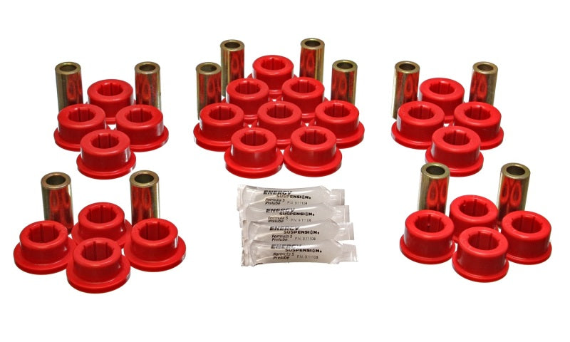 Fits Energy Suspension 87-92 Toyota Supra Red Rear Control Arm Bushing Set