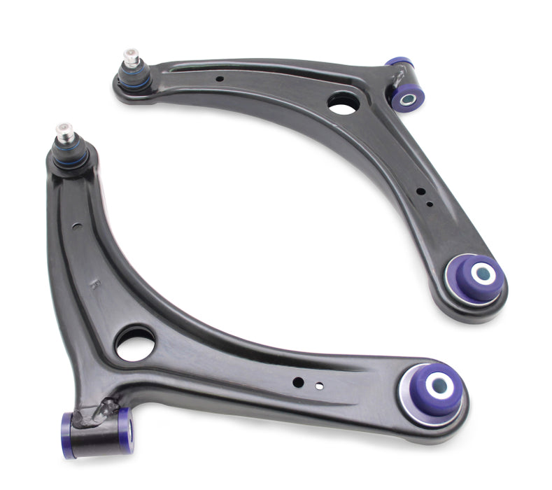 SuperPro Fits 2008 Mitsubishi Lancer GTS Front Lower Control Arm Set W/ Bushings