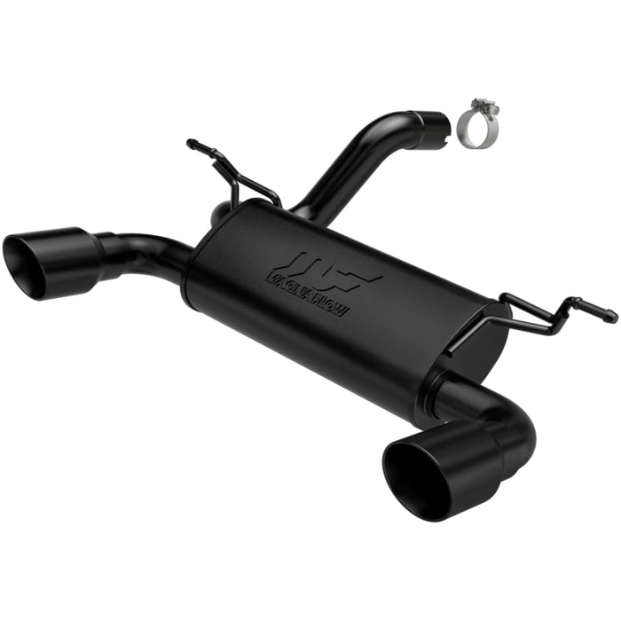 MagnaFlow Fits 2018+ Jeep Wrangler 3.6L Dual Black Tip Axle-Back Exhaust