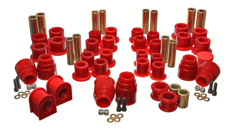 Fits Energy Suspension 00-04 Ford Excursion 4WD Red Hyper-flex Master Bushing