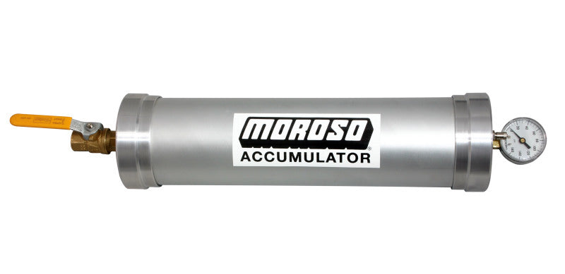 Moroso Oil Accumulator Fits - Heavy Duty - 3 Quart - 23in X 4.75in