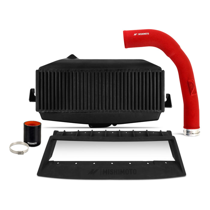 Mishimoto Fits 22+ WRX TMIC Kit Black Core Red Pipes