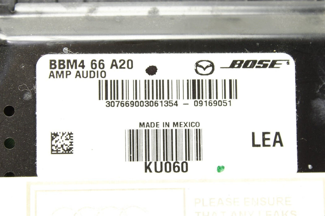 2010-2013 Mazdaspeed3 Bose Amplifier Audio Module BGV566A20 Speed 3 MS3 10-13