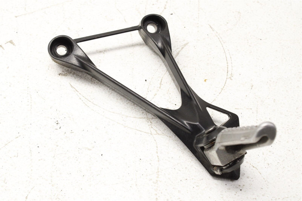 2007 Kawasaki Ninja ZX600 Left Rear Foot Peg Bracket 07-08