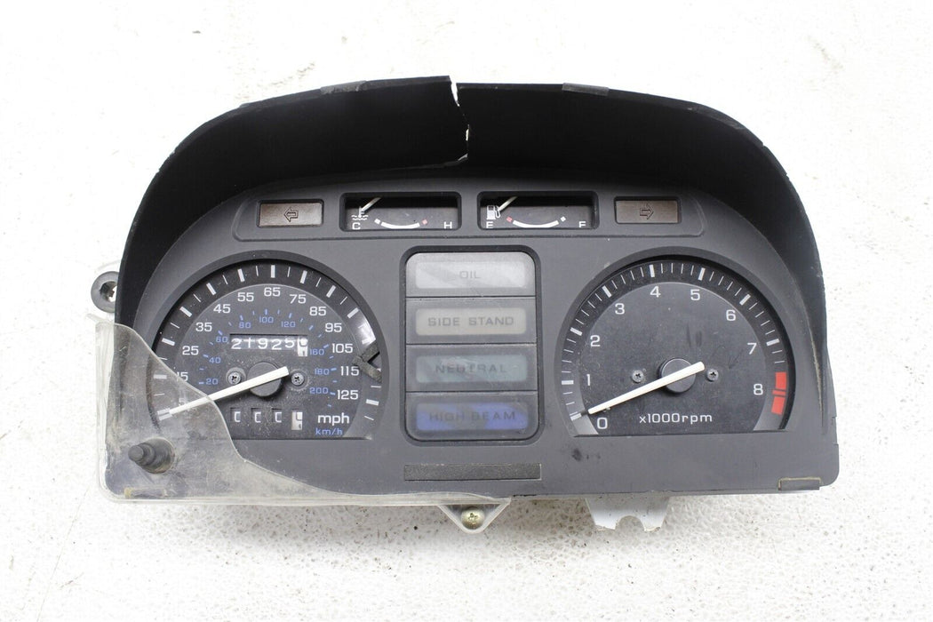 1996 Honda PC800 Pacific Coast Speedometer Cluster DAMAGED PARTS ONLY 89-98