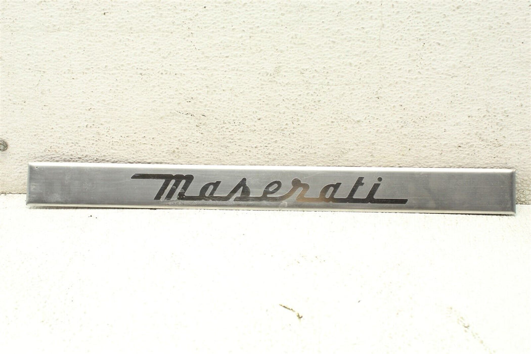 2014-2019 Maserati Ghibli Door Sill Scuff Plate Panel Cover 14-19