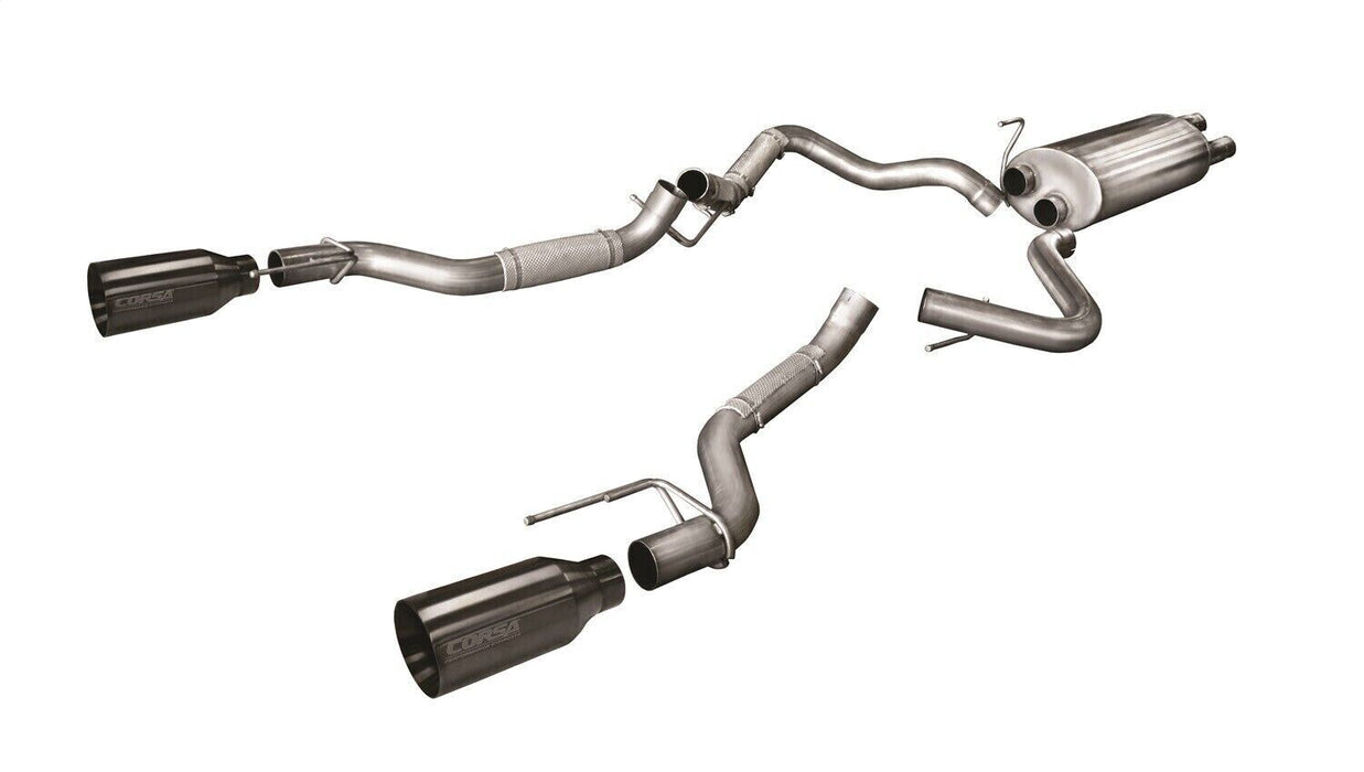 Corsa Performance 14397GNM Sport Exhaust System Fits 2017-2020 Ford F-150