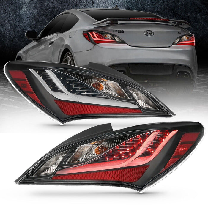 Anzo USA 321347 Led Tail Lights For 2010-2013 Hyundai Genesis