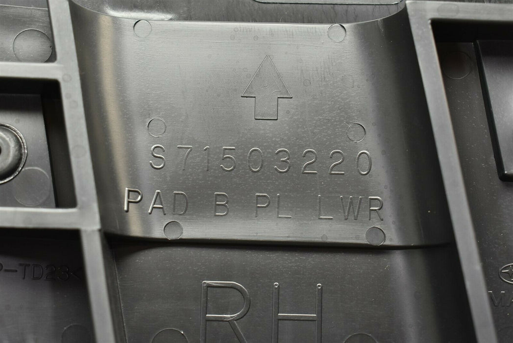 2008-2014 Subaru Impreza WRX STI B Pillar Trim Panel Right Passenger RH 08-14