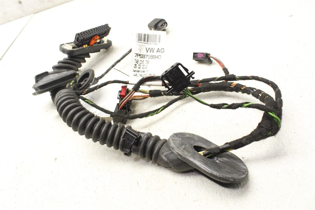 2014 Porsche Cayenne Rear Door Wiring Harness Wires 7P5971694D 11-18