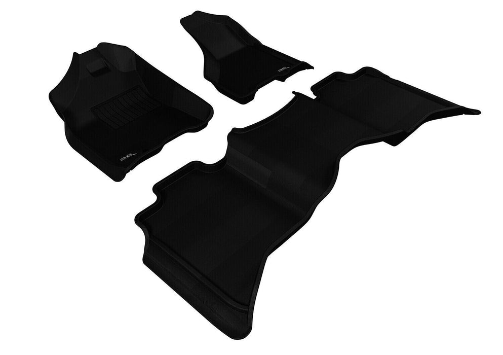 3D MAXpider AllWeather KAGU Series Floor Mats For 10-12 Dodge Ram 1500/2500/3500