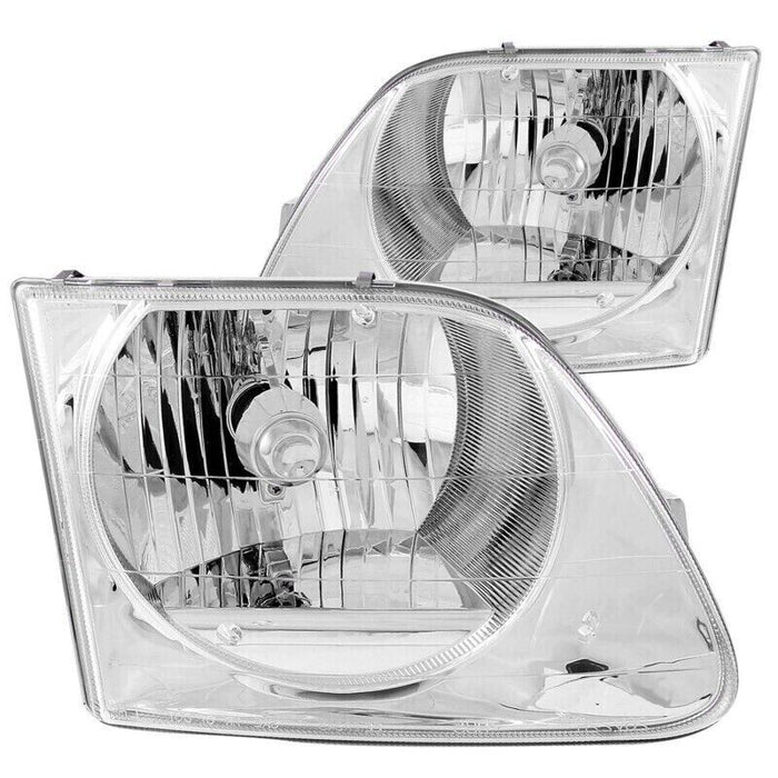 Anzo USA 111030 Crystal Head Light Lamp Set 1997-2003 Ford F-150