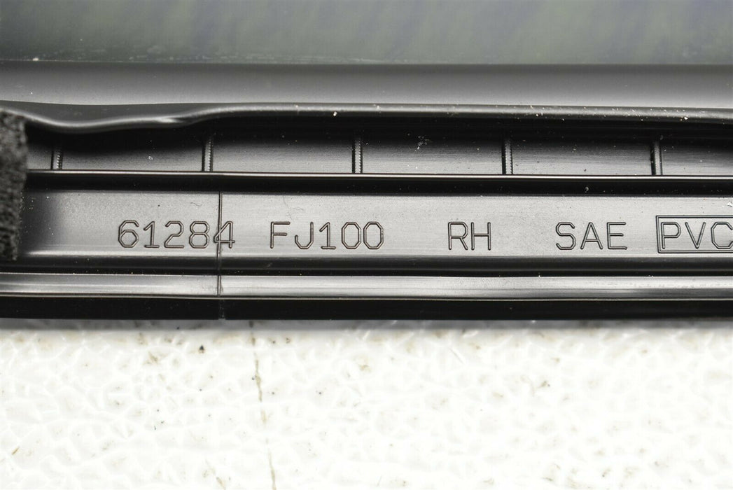 2015-2018 Subaru WRX Door Vent Corner Glass Front Right Passenger RH 15-18