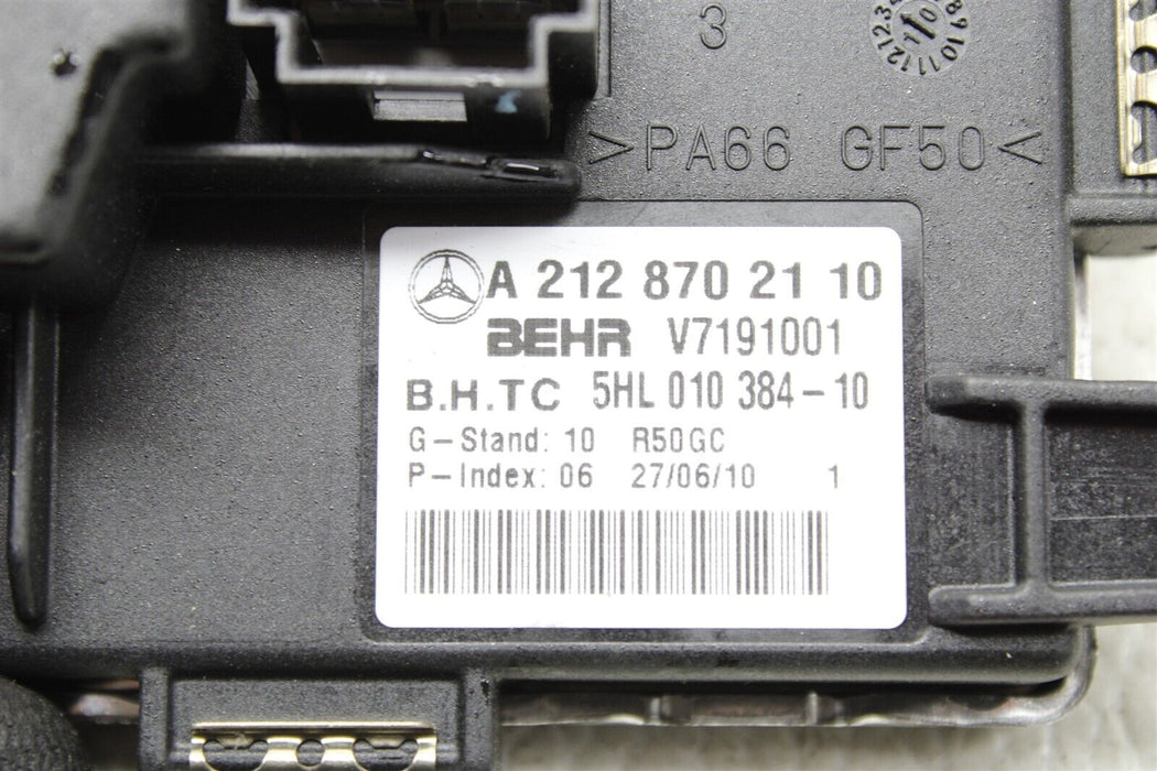 2011 Mercedes C63 AMG Blower Motor Resistor Relay Regulator 2128702110 08-14