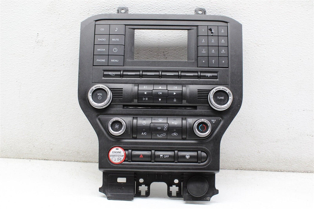2015-2017 Ford Mustang GT 5.0 Radio Climate Control Unit FE3T-18E243-EC 15-17