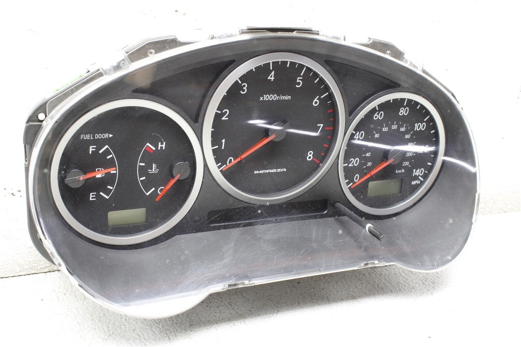 2006 Subaru Impreza WRX Speedometer Gauge Cluster MT 57k BROKEN SPEED GAUGE 06