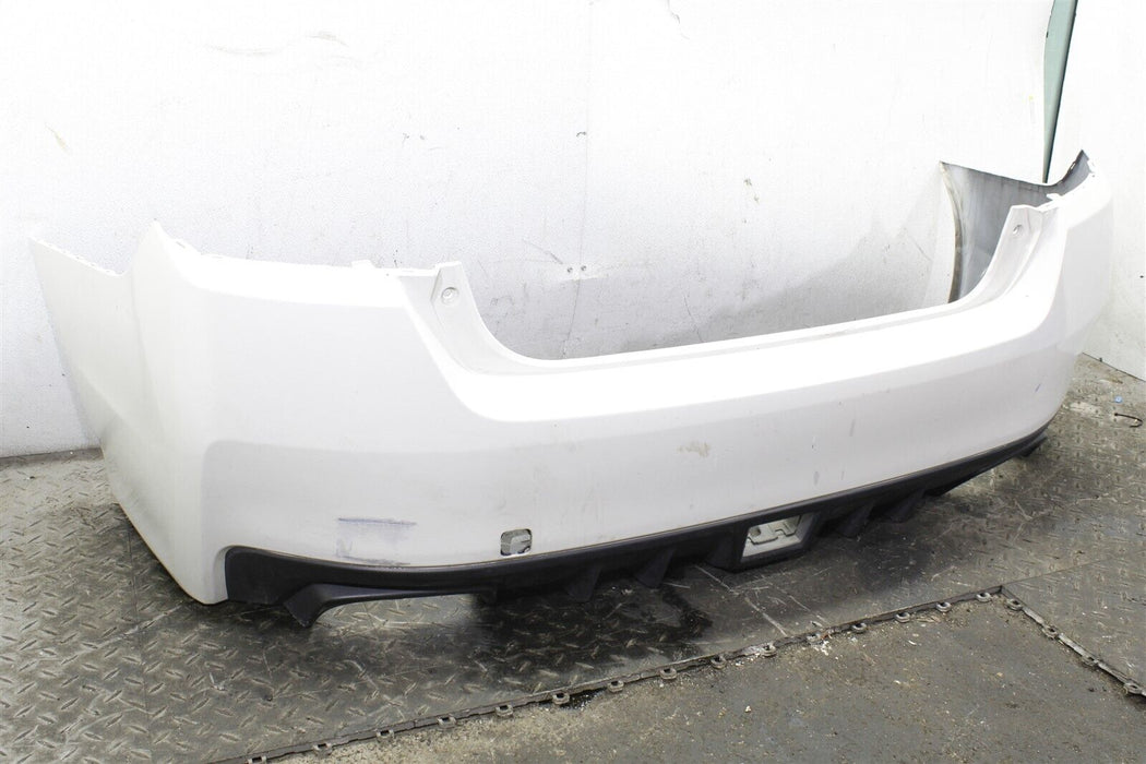 2015-2019 Subaru WRX Rear Bumper Cover White 15-19