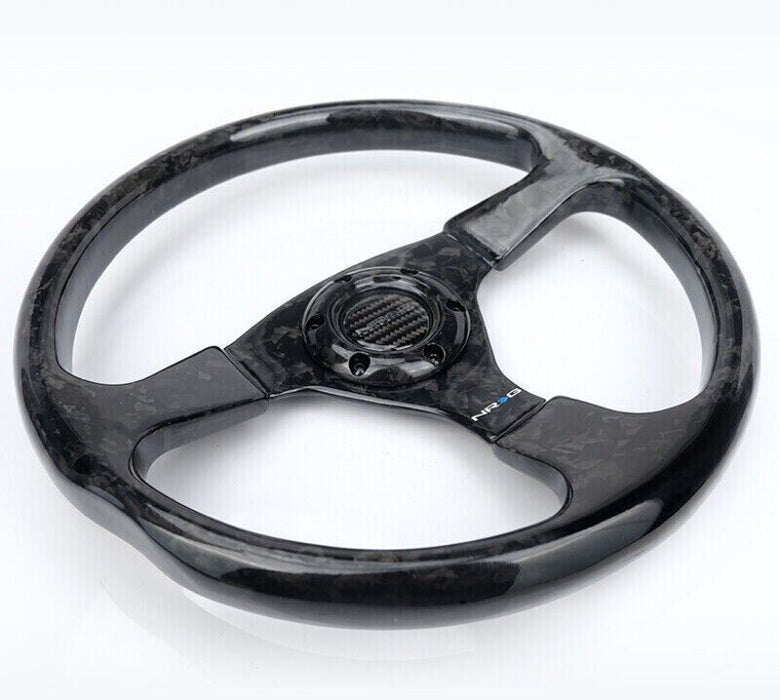 NRG Forged Carbon Fiber Steering Wheel 350mm ST-012FC