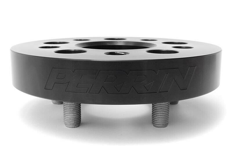 PERRIN 25mm Bolt-On Wheel Spacers Pair for 02-16 WRX FRS BRZ 5x100 56mm 12x1.25
