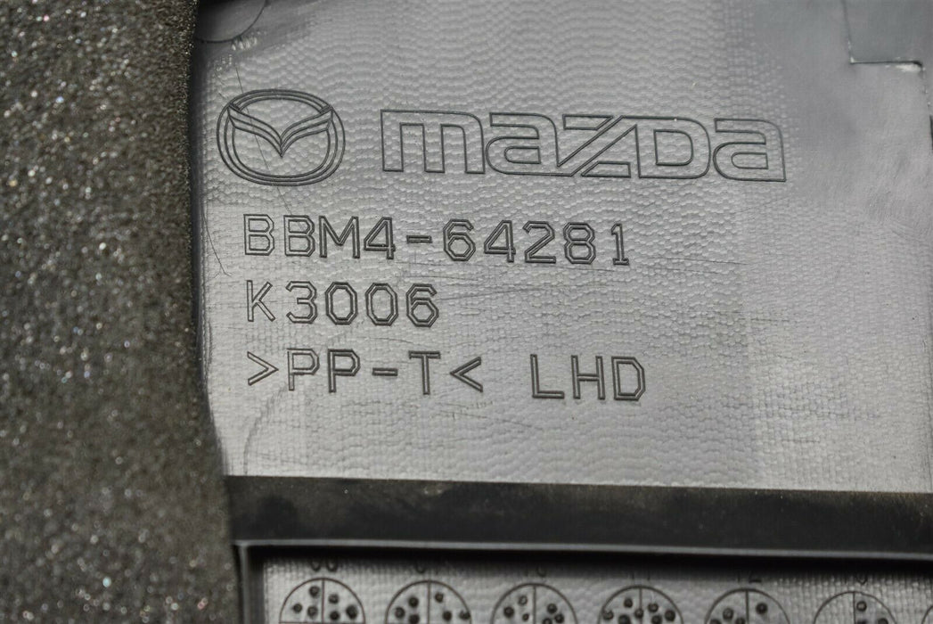 2010-2013 Mazdaspeed3 Under Dash Knee Kick Panel Trim Cover Speed 3 MS3 10-13