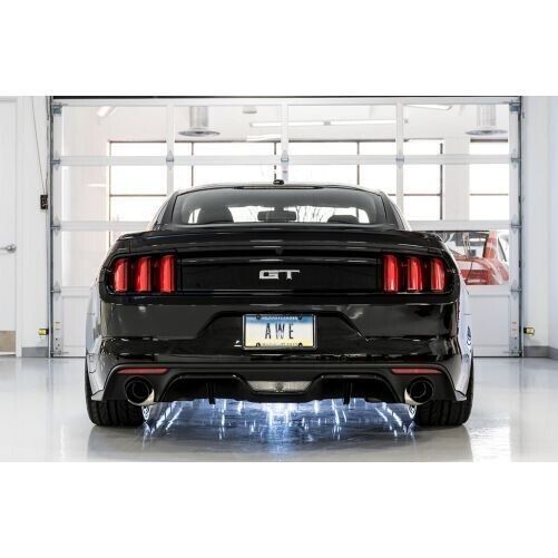 AWE 3020-33030 Track Edition Cat-back Exhaust System Kit For Ford Mustang GT NEW